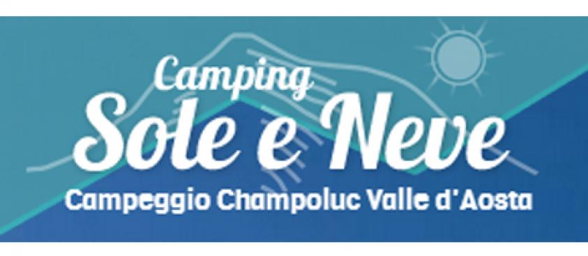 camping sole e neve