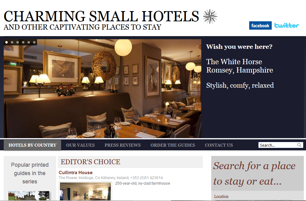 Charming small hotels