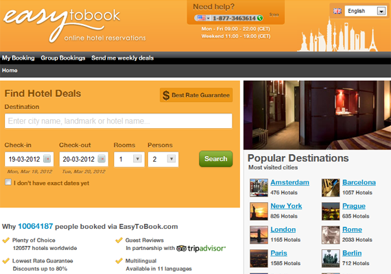 easy to book